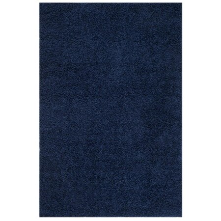 Safavieh SGA-Athens Shag 8 x 10 ft. Rectangle Area Rug Navy SGA119N-8